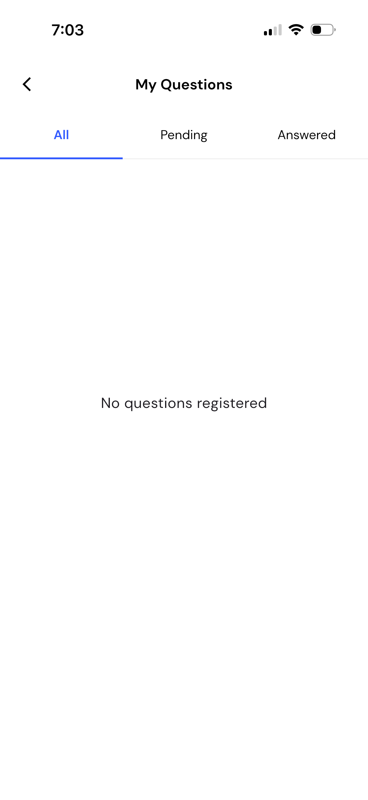 lawfully empty-state screenshot